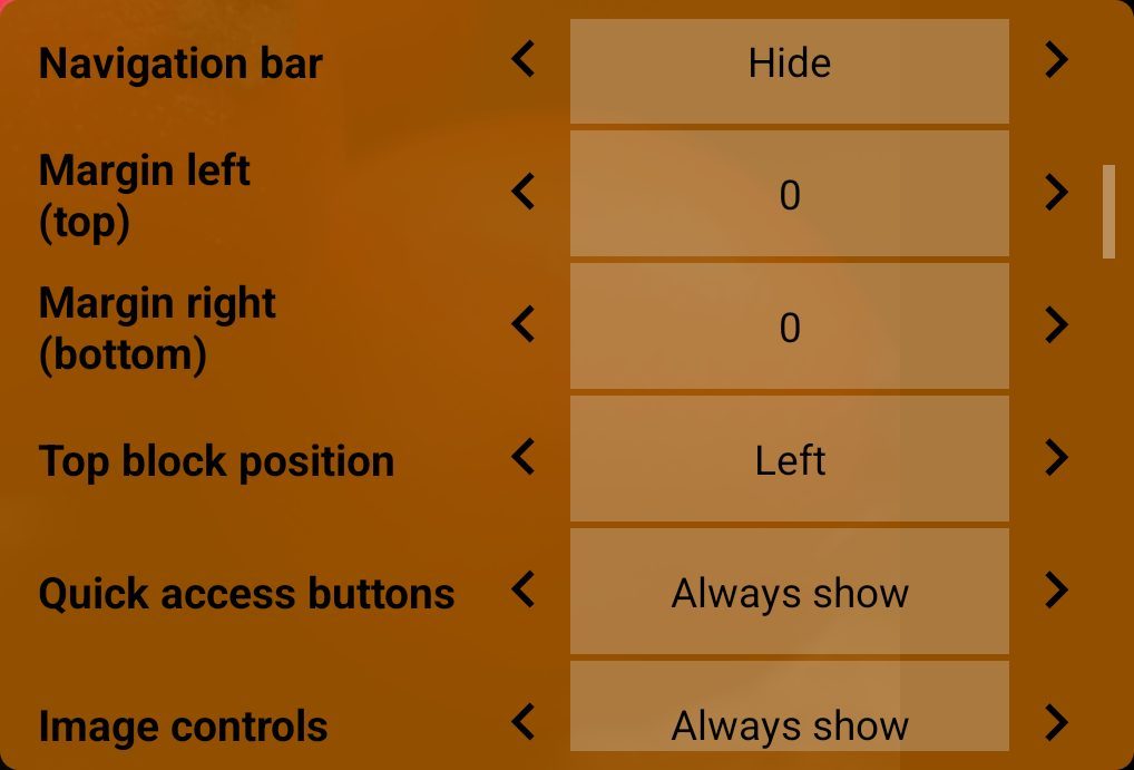 Top block position