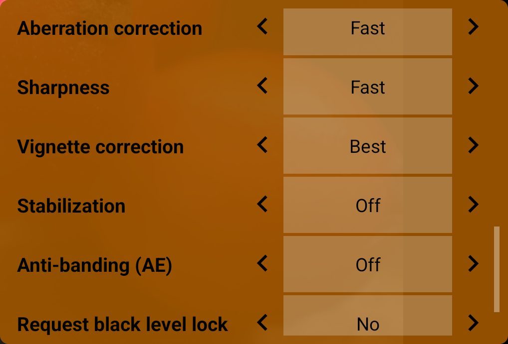 Hot pixel correction